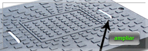 Tapa para registro sanitario de 50x70