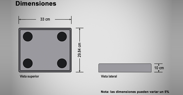 Tope para andén