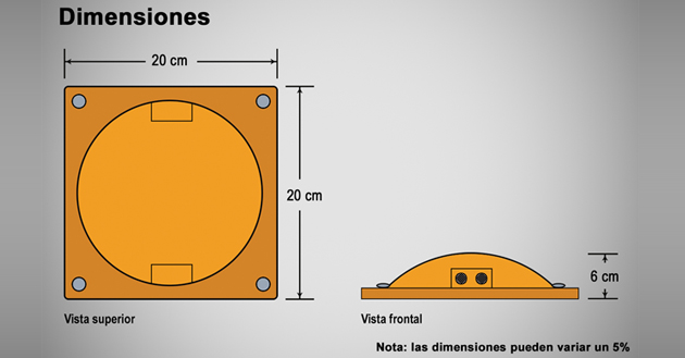 Boyas plasticas con reflejante
