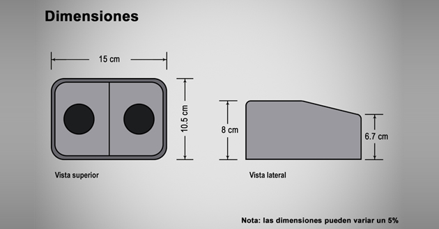 topes para camión